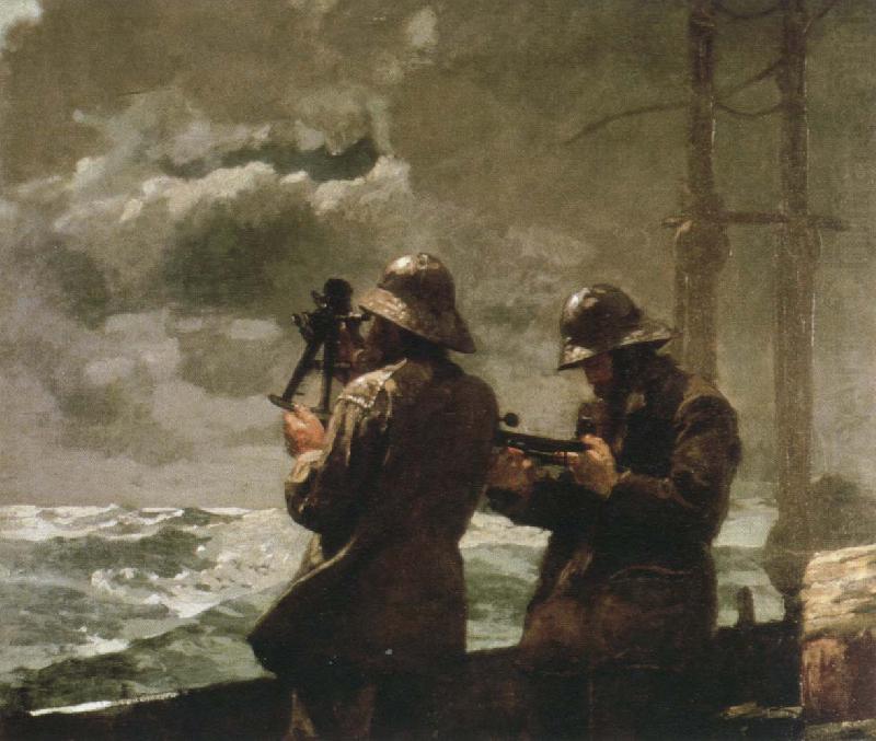 eight bells, Winslow Homer